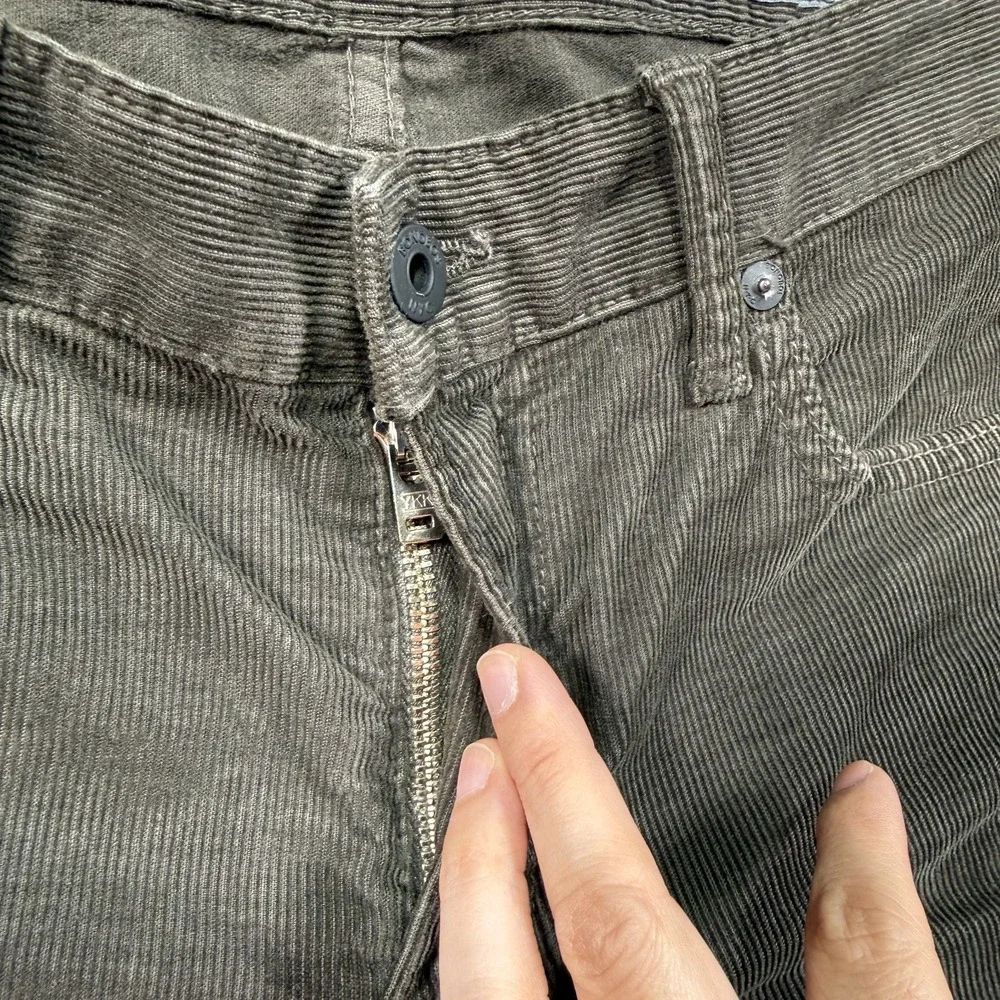 Bonobos Corduroy Pants Men's 30x30 Green Straight Stretch‎ Outdoor Casual Chino